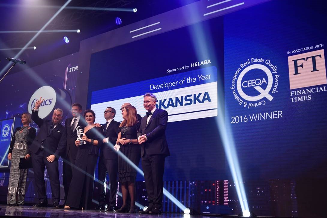 Skanska recognized by the jury of CEEQA Awards 2016
