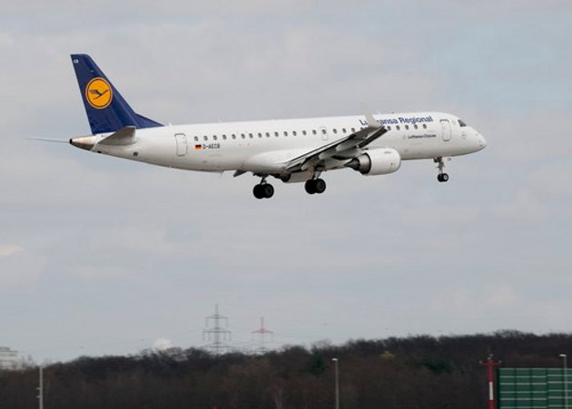 W Bydgoszczy wylądowała Lufthansa 