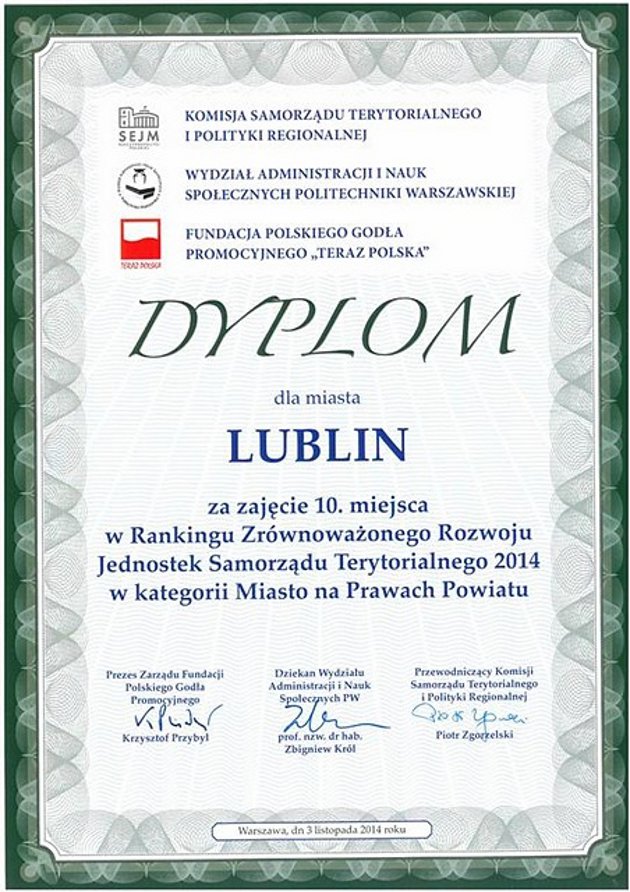Dobra pozycja Lublina