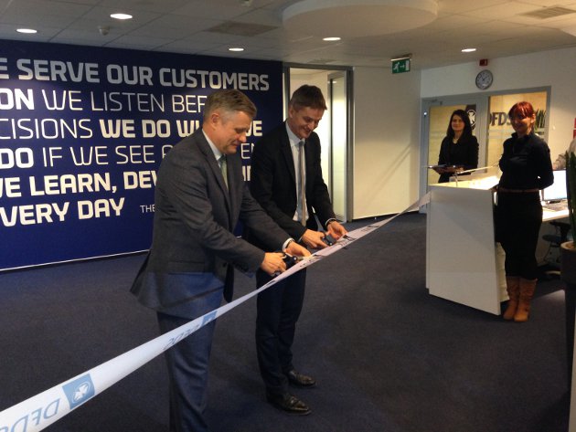Oficjalne otwarcie centrum finansowo – księgowego firmy DFDS