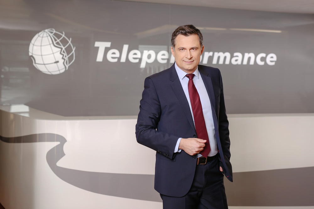 Mariusz Odkała, prezes spółki Teleperformance Polska.