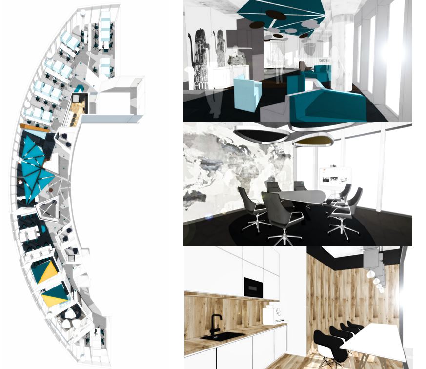 Noname Architects zwycięzcą konkursu na biuro Tétris  w Warsaw Spire 