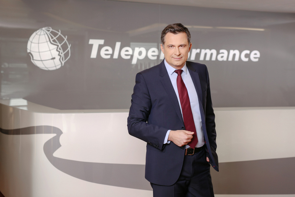 Mariusz Odkała, Prezes Teleperformance Polska.