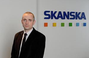 Łukasz Kaleciński, dyrektor regionalny biurowej spółki Skanska.