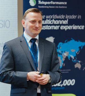 Mariusz Kościółek, Dyrektor Rozwoju Biznesu w Teleperformance Polska.