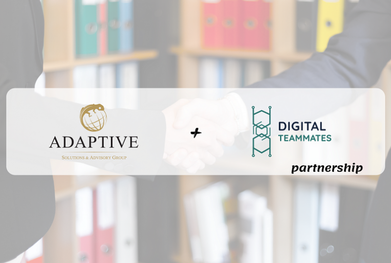 ADAPTIVE SOLUTIONS & ADVISORY GROUP JOIN FORCES WITH DIGITAL TEAMMATES!