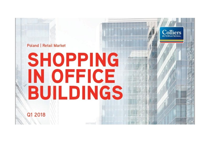 Colliers International has carried out research into retail units in the office buildings in Warsaw