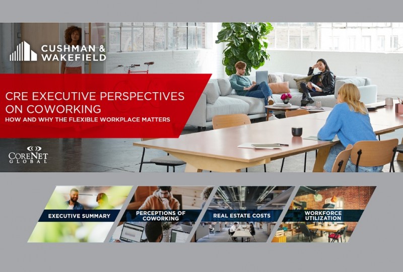 Cushman & Wakefield has released a report that reveals corporate perceptions of the value of flexible workspace and coworking strategies