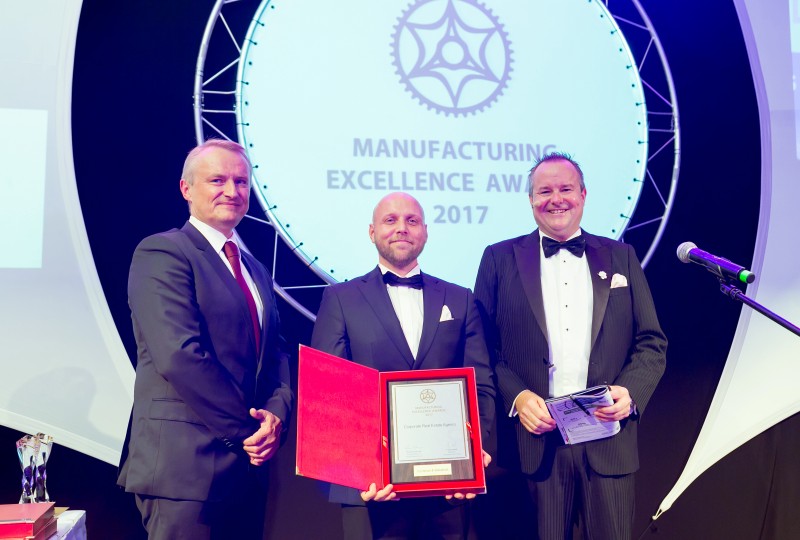 CUSHMAN & WAKEFIELD’S INDUSTRIAL AGENCY WINS CEE MANUFACTURING EXCELLENCE AWARD THIRD TIME IN A ROW