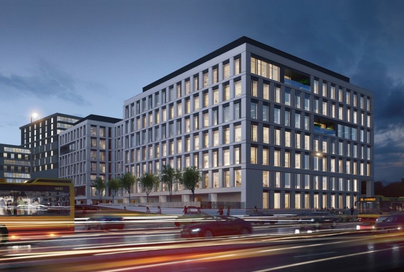 Echo Investment has received a loan for the construction of the first office building of the React complex