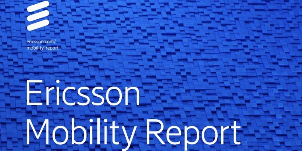Ericsson Mobility Report: Mobile data traffic increased almost 300-fold over 10 years