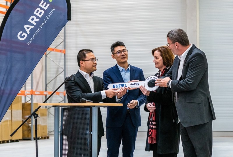 Garbe Industrial Real Estate hands over new logistics center to Euziel International