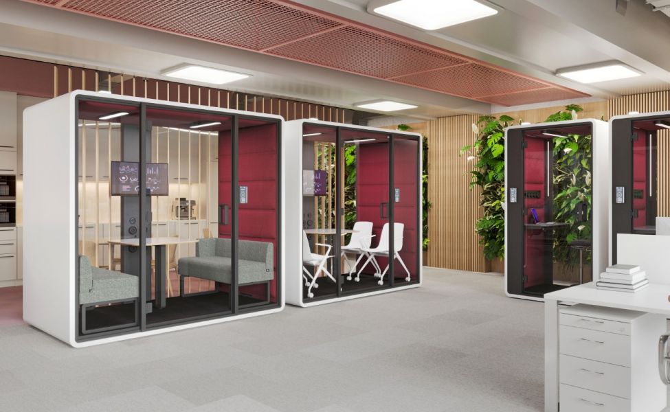 Hushoffice presents hushFree – a new line of acoustic pods