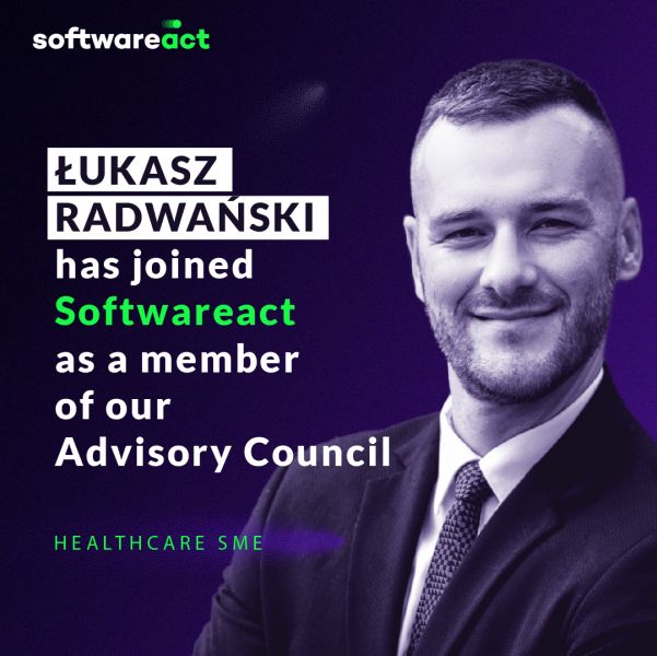 Łukasz Radwański has joined Softwareact Advisory Council