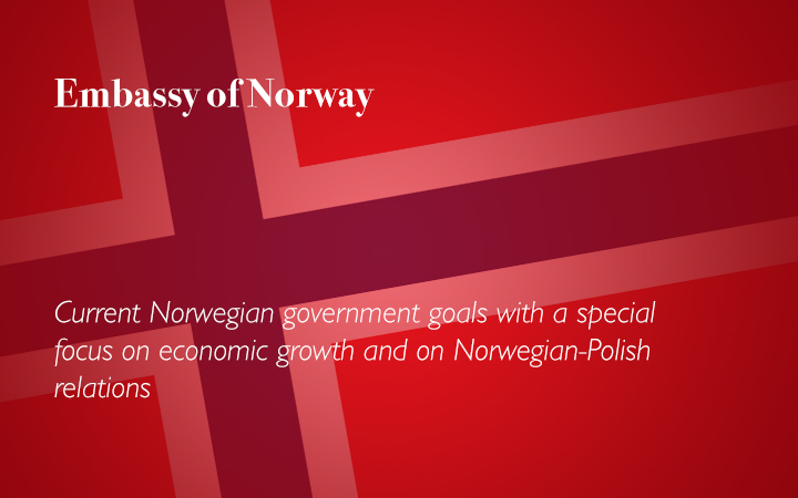 Meeting at the Embassy of Norway in Poland