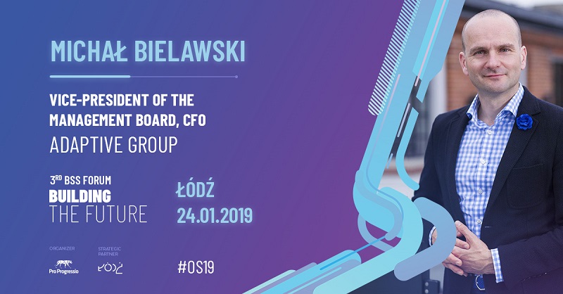 Michał Bielawski as the expert during 3rd BSS Forum: Building The Future!