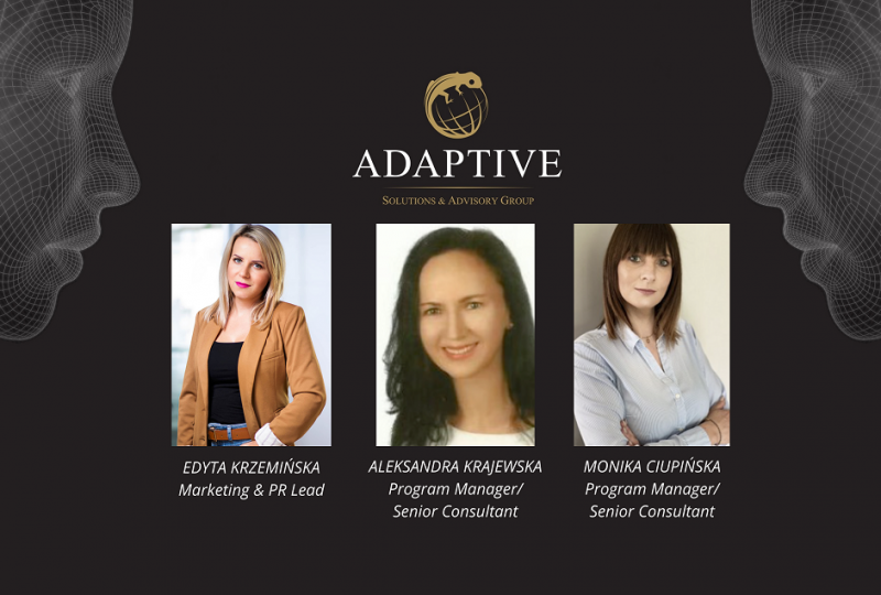 New faces in Adaptive Group Team!