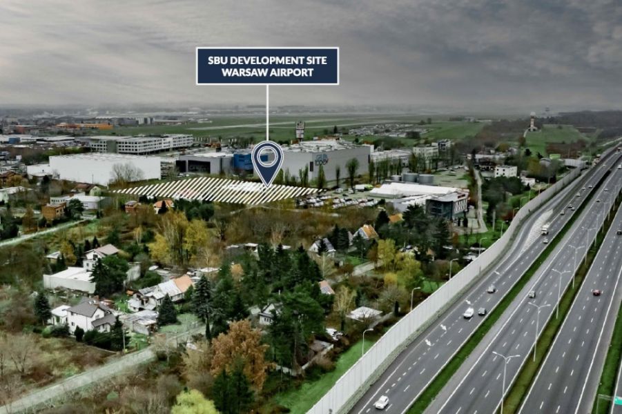 Octava sells development plot  for SBU near Warsaw Chopin airport