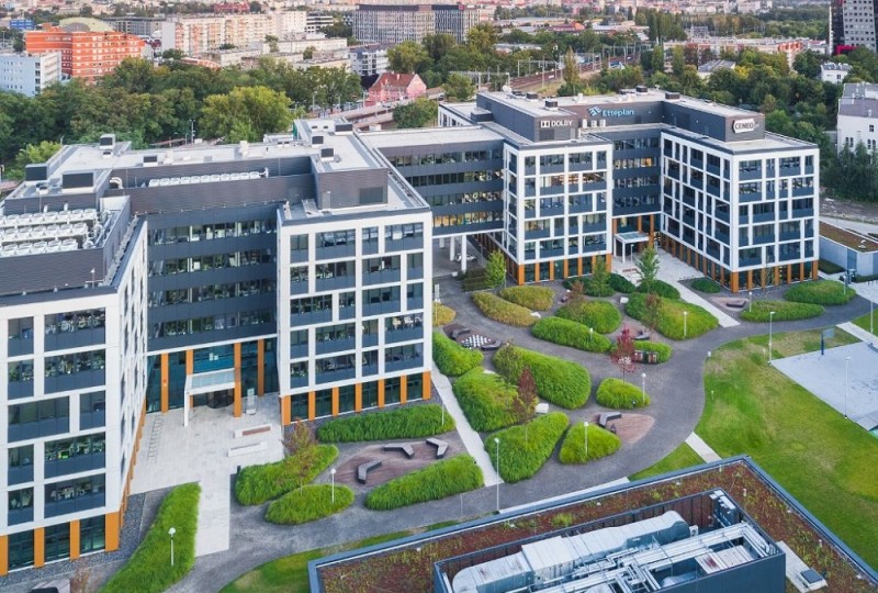 Savills has been appointed as sole letting agent for office space in the Business Garden Wrocław