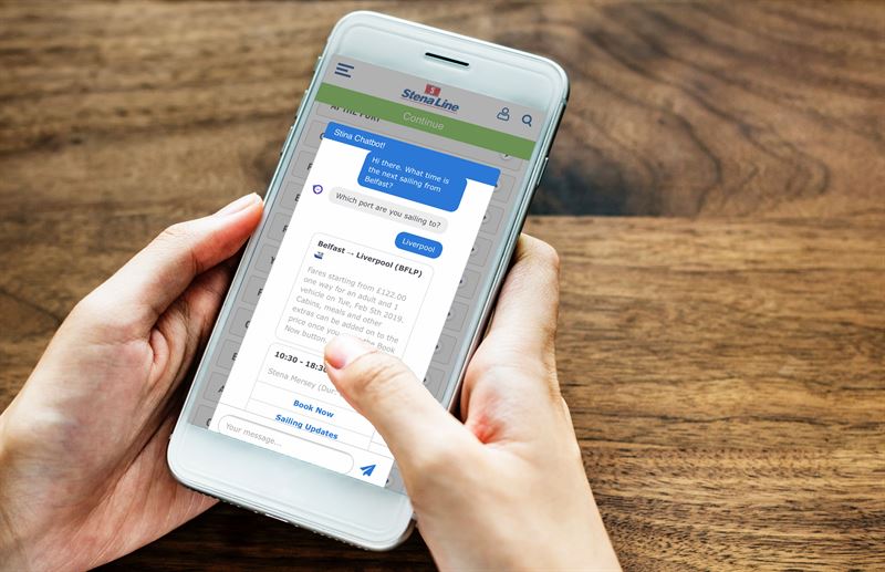 Stena Line launches smart chatbot