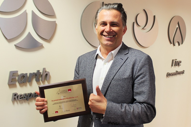 Teleperformance received the prestigious Gazelle of Business Award 2017
