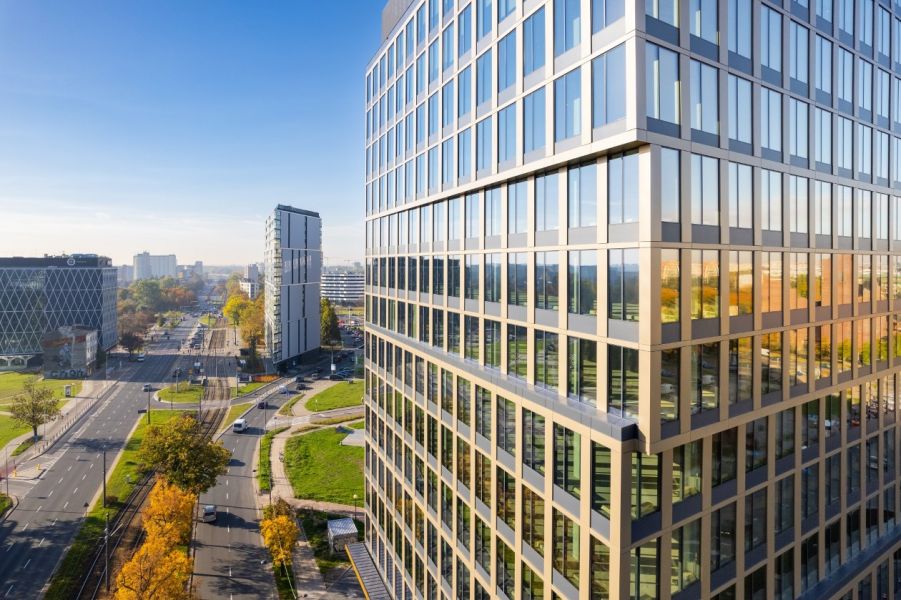 The Atos Group in Poland is spreading its technological wings in the P180 office building in Warsaw