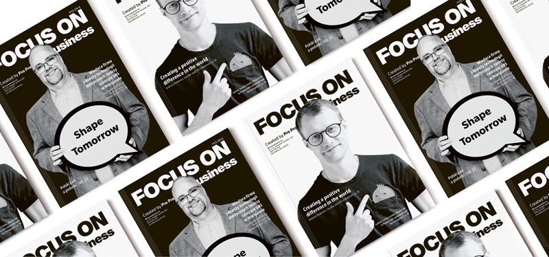 The first issue of FOCUS ON Business magazine is available