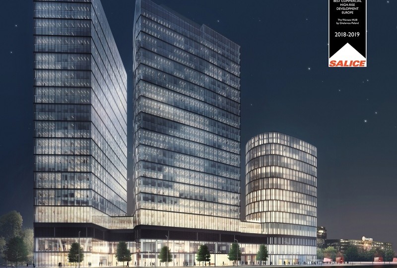The Warsaw HUB office complex received another award this year