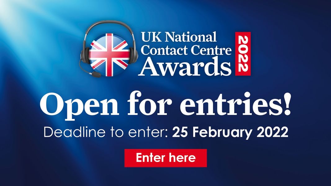 UK National Contact Centre Awards open for 2022 nominations
