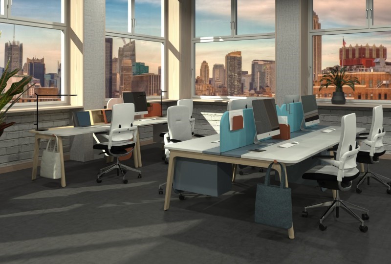1200 m² kreatywnych rozwiązań biurowych  – Grupa Nowy Styl na targach ORGATEC 