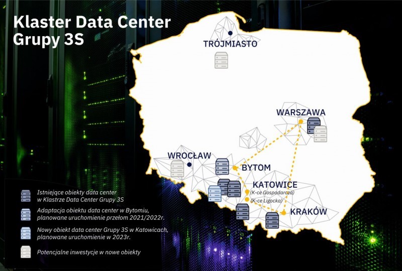 3S Data Center inwestuje w nowe centra danych