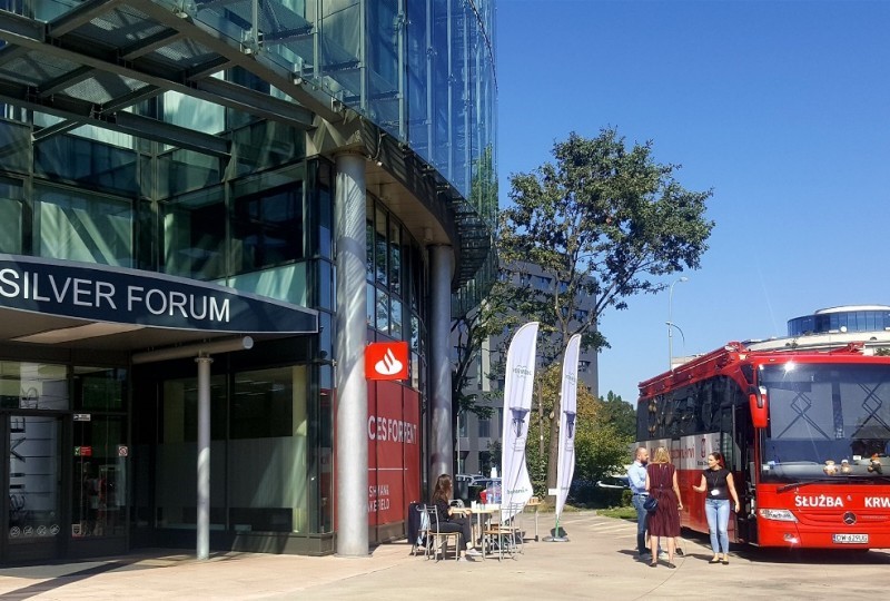 4 września br. w biurowcu Silver Forum we Wrocławiu odbył się Dzień Krwiodawstwa
