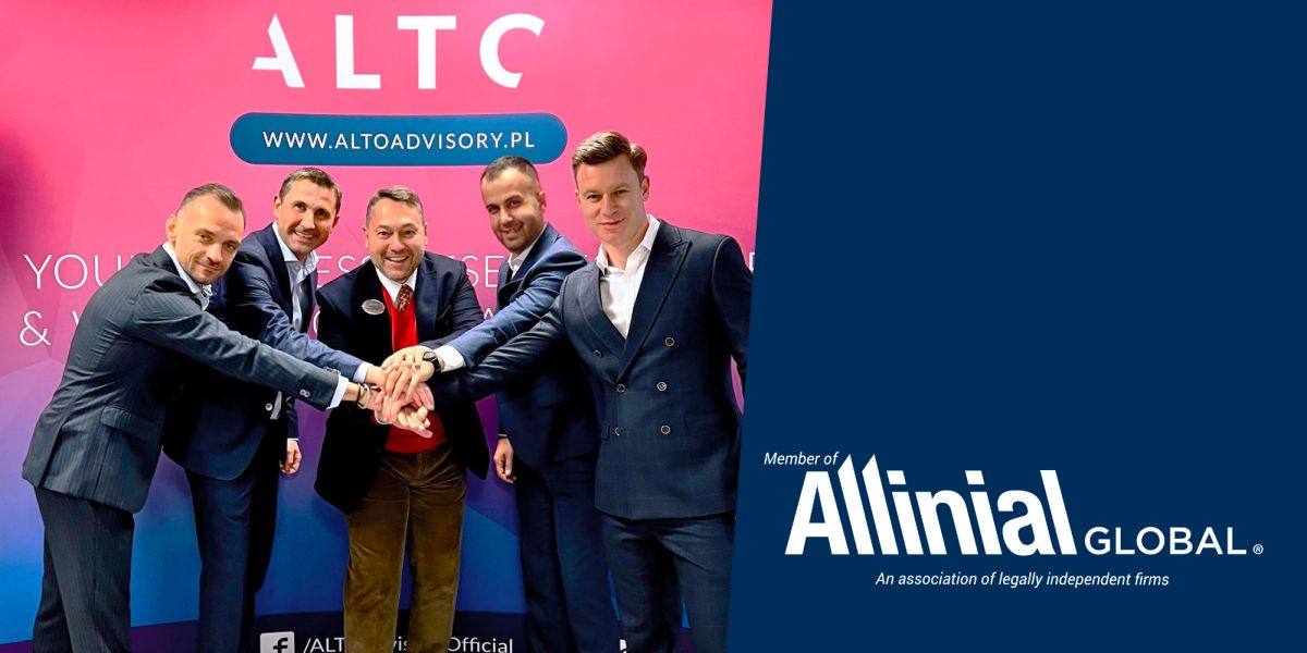 ALTO dołącza do Allinial Global – międzynarodowego stowarzyszenia firm doradczych i księgowych