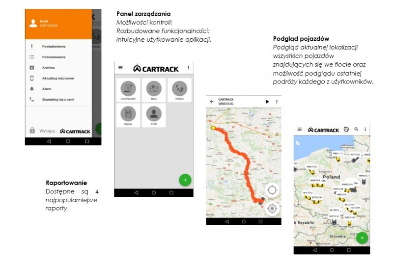 Aplikacja Mobilna Cartrack