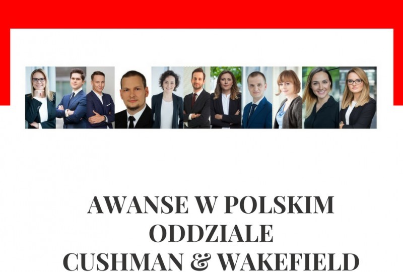Awanse w polskim oddziale Cushman & Wakefield