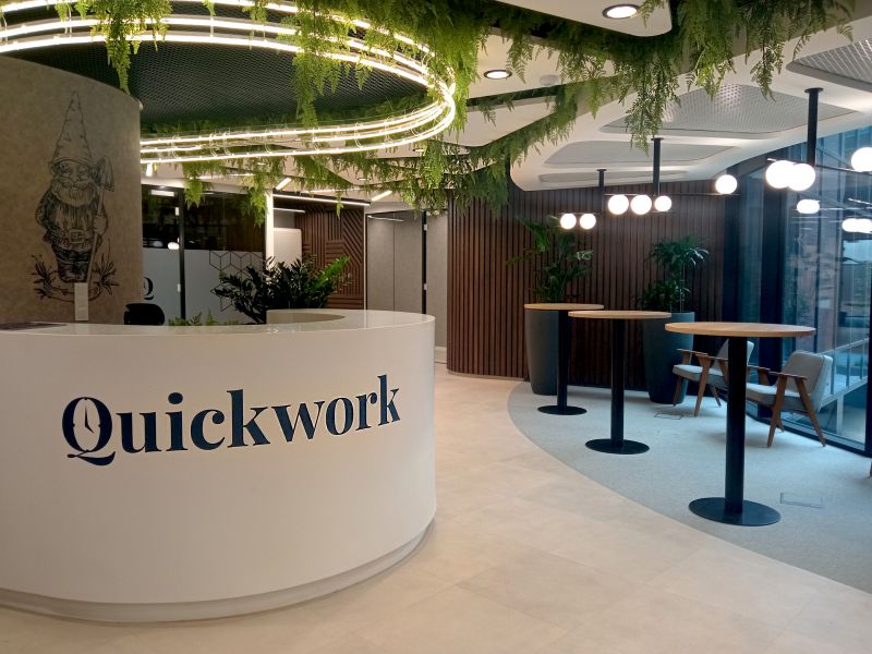 Biuro bez zmartwień i na Twoich zasadach – z wizytą we wrocławskim Quickwork