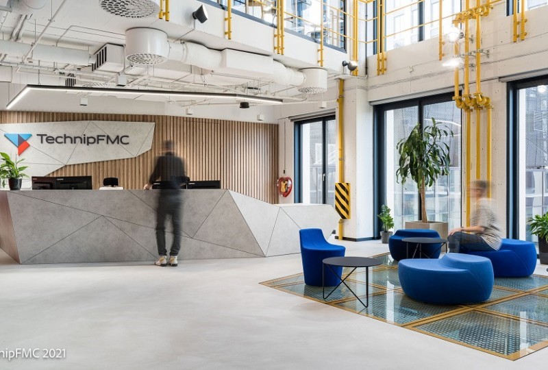 Biuro TechnipFMC – techniczna przestrzeń dla inżyniera