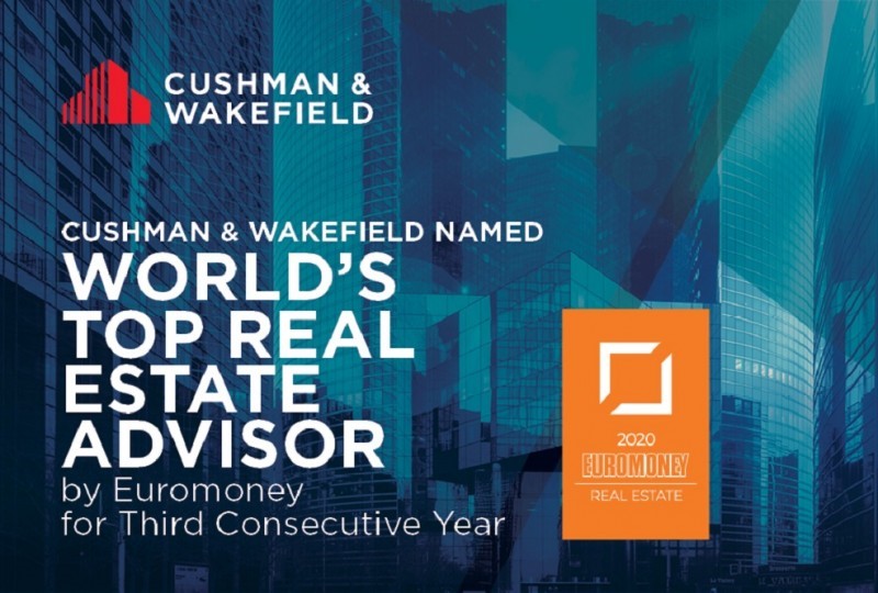 Cushman & Wakefield została uznana za najlepszą firmę doradczą na rynku nieruchomości komercyjnych w regionie Europy Środkowo-Wschodnie