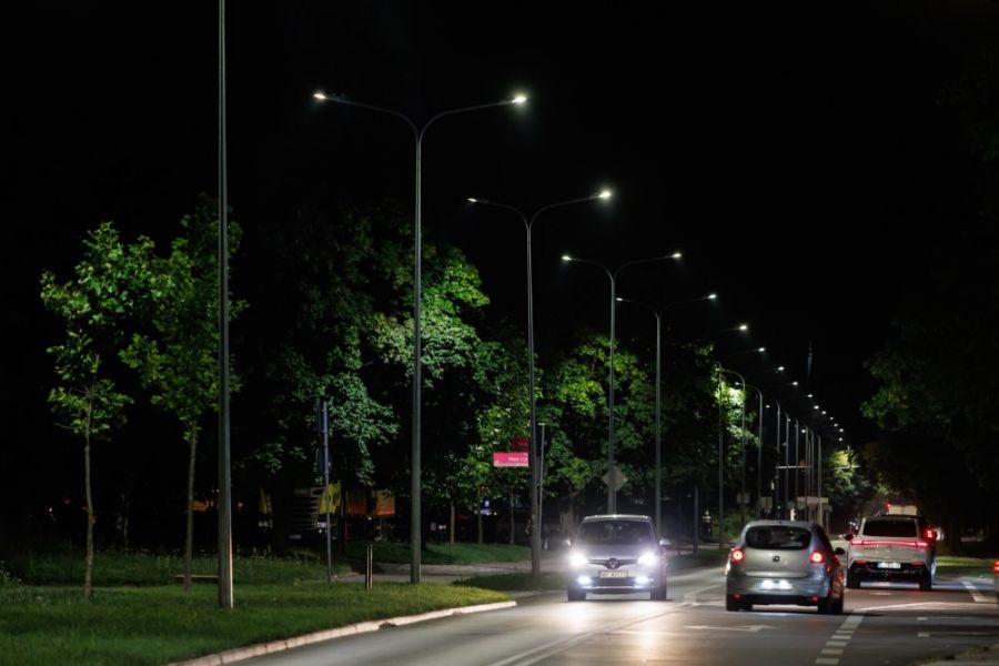 Czterokrotnie mniejsze zużycie energii po wymianie oświetlenia na LED wraz z systemem zarządzania Interact City od Signify w Kutnie