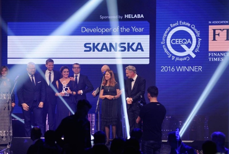 Cztery statuetki CEEQA Awards dla Skanska
