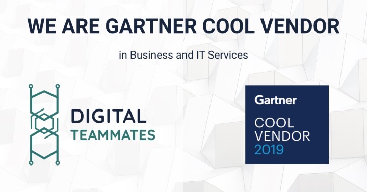 Digital Teammates nazwane Cool Vendor przez Gartner