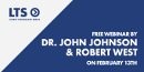 Dr John Johnson i Robert West kolejnymi gośćmi webinariów. 