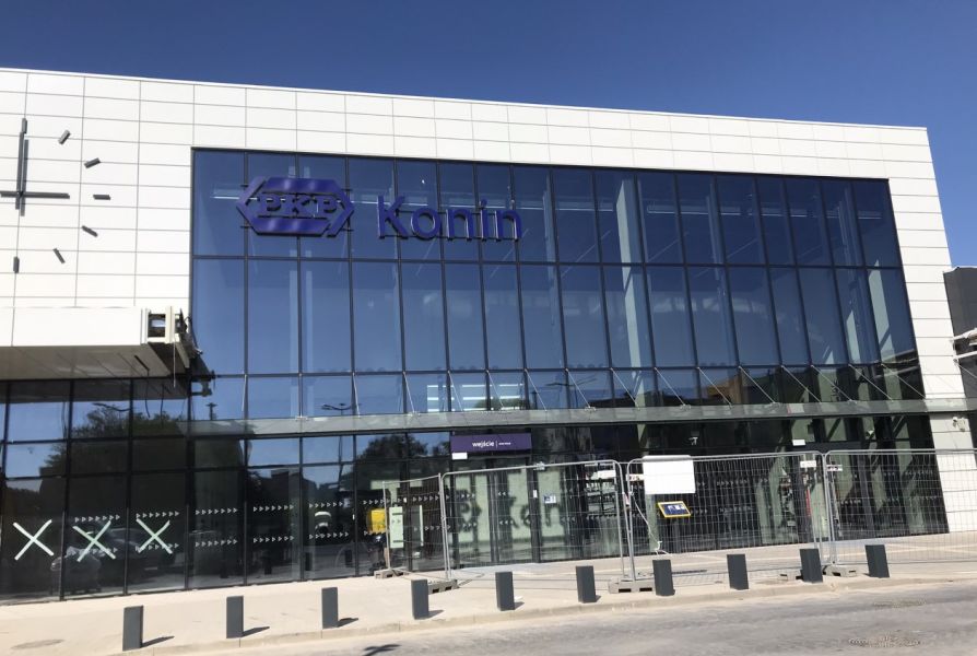 Dworzec PKP w Dekadzie Konin otwarty!