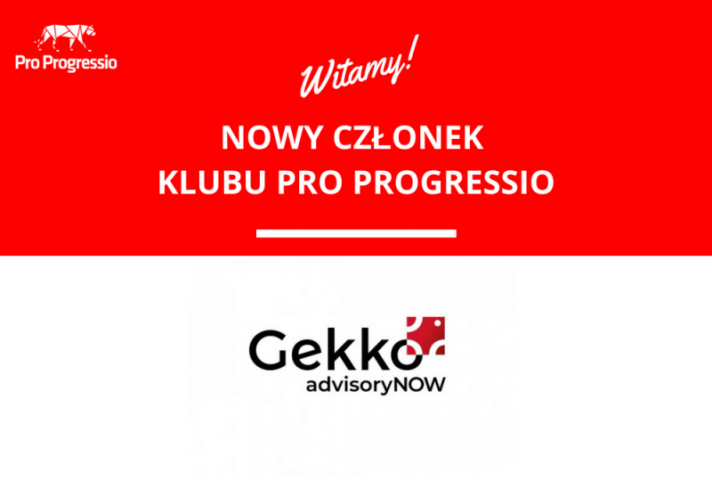 Gekko advisoryNOW dołącza do Klubu Pro Progressio!