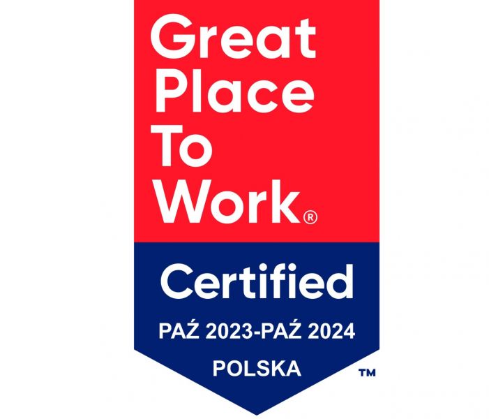 Gi Group Holding Polska z certyfikatem Great Place To Work®
