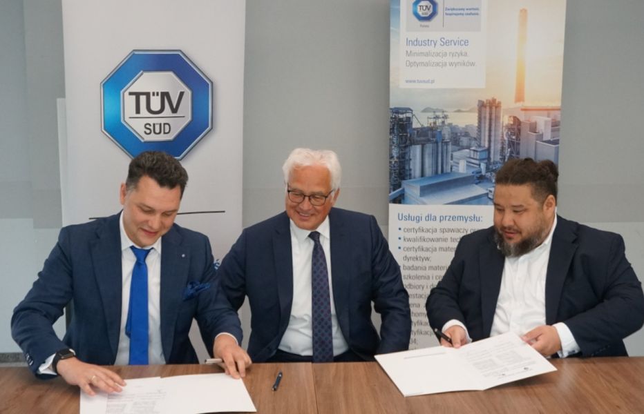 Hynfra i TÜV SÜD podpisały porozumienie o współpracy globalnej