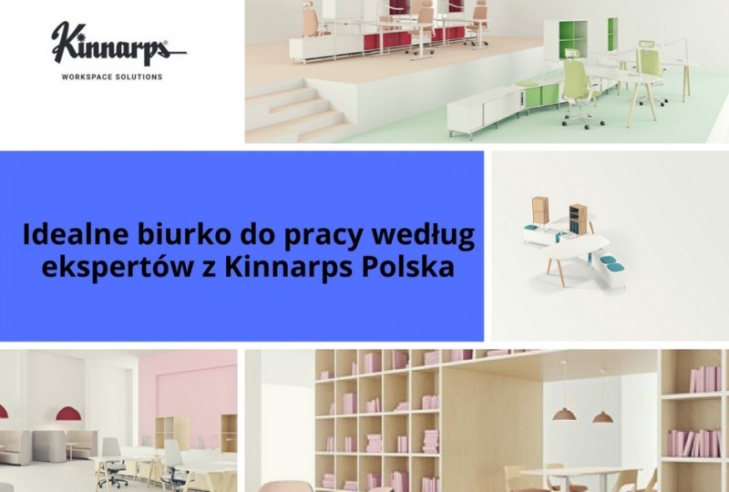 Idealne biurko do pracy według ekspertów z Kinnarps Polska