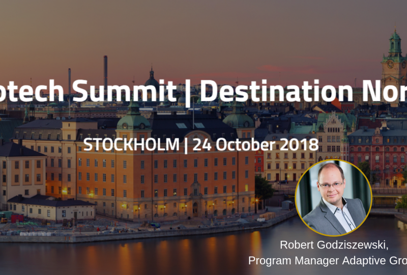 Innotech Summit: Adaptive Group w Sztokholmie
