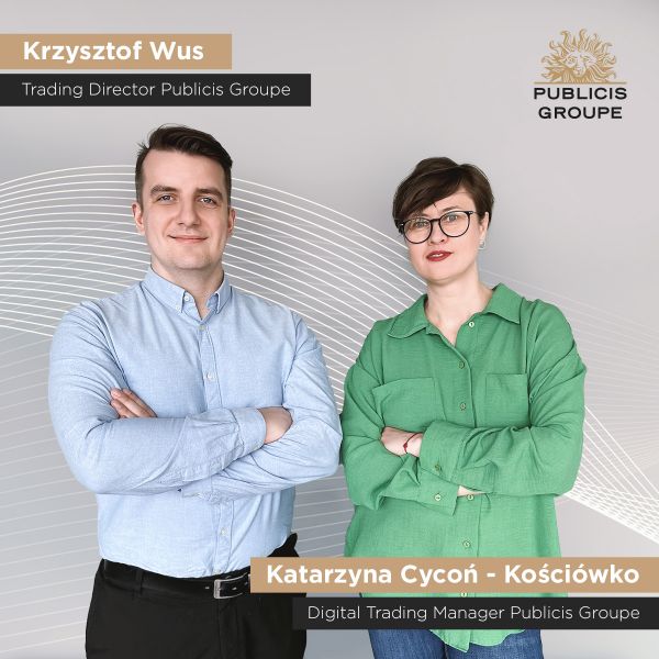 Katarzyna Cycoń - Kościówko i Krzysztof Wus dołączyli do Publicis Groupe