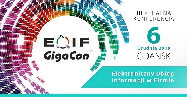 Konferencja Elektroniczny Obieg Informacji w Firmie 6 grudnia 2018 | Gdańsk